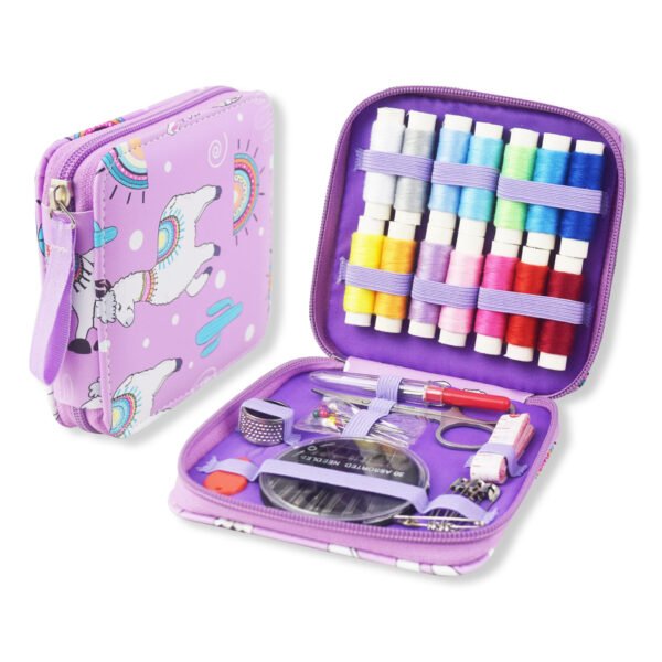 #69140 Mini travel zipper sewing kit 69 pieces 120set/CNT - 图片 4