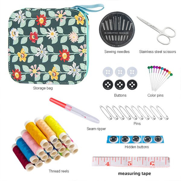 #11180 Sunflower Sewing kit 100set/CTN - 图片 2