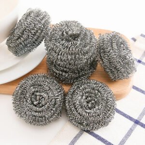 Stainless steel cleaning ball