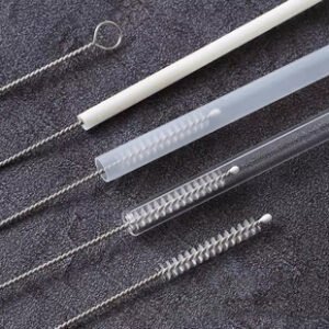 Lint guide brush